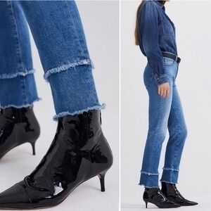 AG Jeans The Isabelle High Rise Straight Leg Crop Jeans 13 Years Awestruck NWT